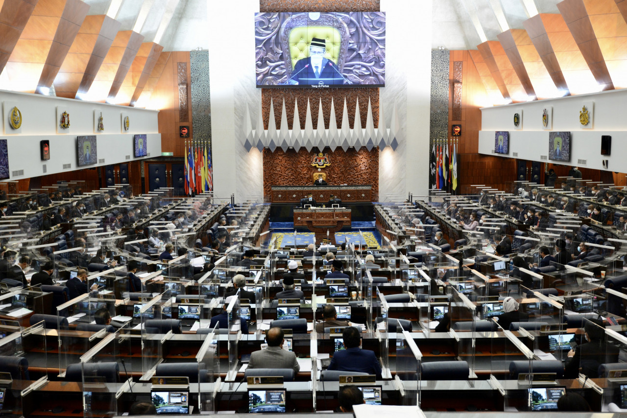 Malaysia practises the Westminster system of Parliament, which allows MPs to vote according to their beliefs. – Information Dept pic, August 31, 2021