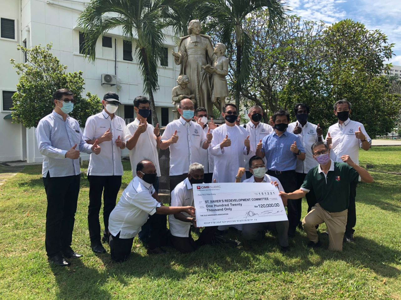 In line with their alma mater’s anthem to ‘hearken you all for the trumpet is sounding’, the alumni of Malaysia’s second oldest school have come forward to support St Xavier’s Institution to establish its own heritage gallery. – IAN MCINTYRE/The Vibes pic, December 24, 2021