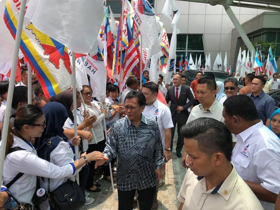 Shafie seen ahead of the Malaysia Day celebrations held in Kota Kinabalu in 2018. – Shafie Apdal Facebook pic, September 19, 2021