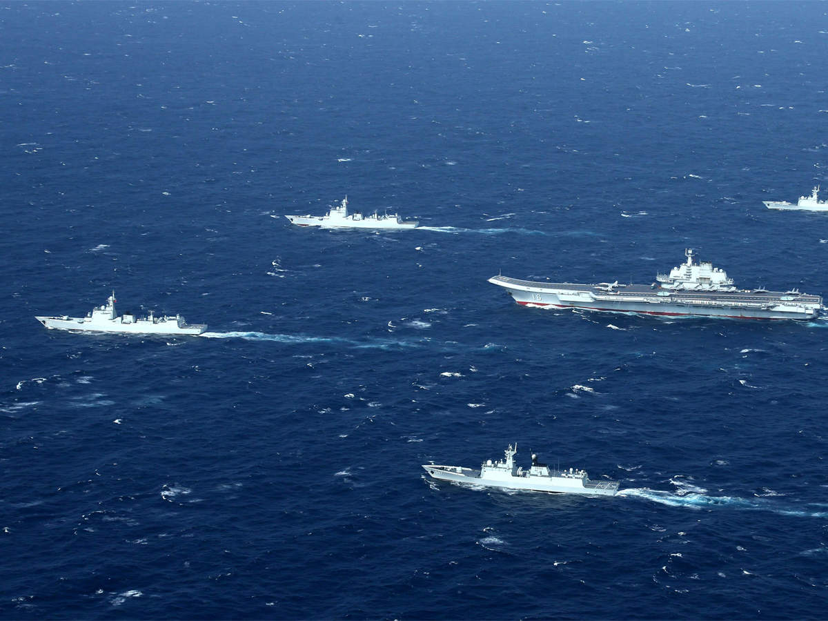 China is blatantly disregarding the decision by the United Nations Convention on the Law of the Sea and continues to maintain their claim of sovereignty of the South China Sea through the presence of its naval vessels. – AFP pic, April 3, 2021