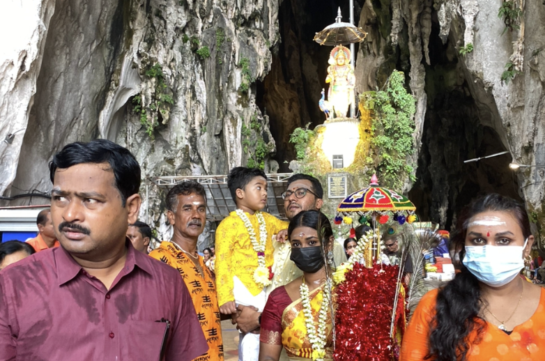 Subitra Ananthan says she became a vegetarian and prayed for 48 days prior to the kavadi ritual. – KIRTIGHA PANNEE SELVAN/The Vibes pic, February 5, 2023