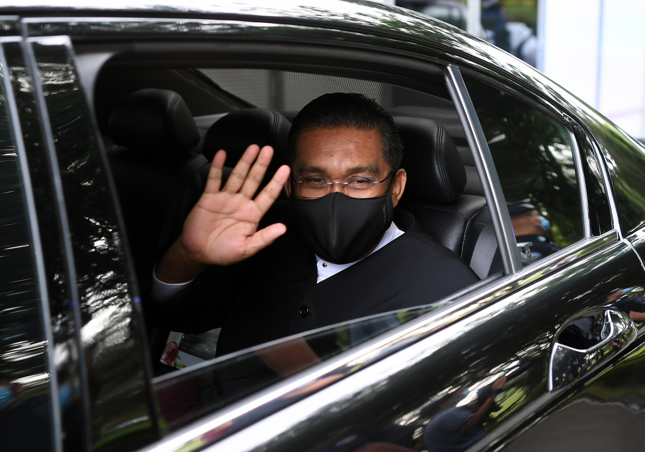 Last year, Yang di-Pertuan Agong Al-Sultan Abdullah Ri’ayatuddin Al-Mustafa Billah Shah said Datuk Seri Takiyuddin Hassan (pic) had misled MPs by announcing the revocation of the emergency proclamation and its ordinances. – Bernama pic, June 21, 2022