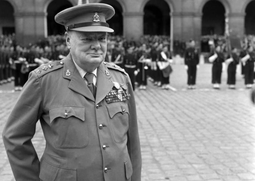 Sir Winston Leonard Spencer Churchill in Paris in 1947. A political pundit doubts that Datuk Seri Ismail Sabri has the same qualities as the British leader, who helmed a war cabinet during World War II. – AFP pic, August 23, 2021