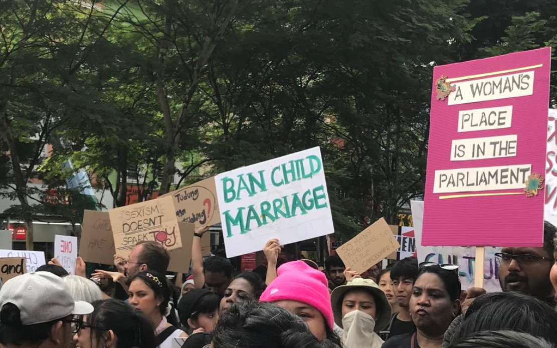International Women’s Day demonstrations in Kuala Lumpur last year. The new government must ensure effective policies are implemented to protect women, children and marginalised communities. – @ivyjosiah Twitter pic, August 20, 2021