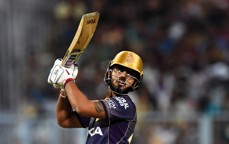Rana helps Kolkata to century of IPL wins