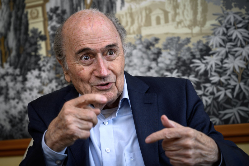 Ex-FIFA boss Blatter arrives for payment probe hearing