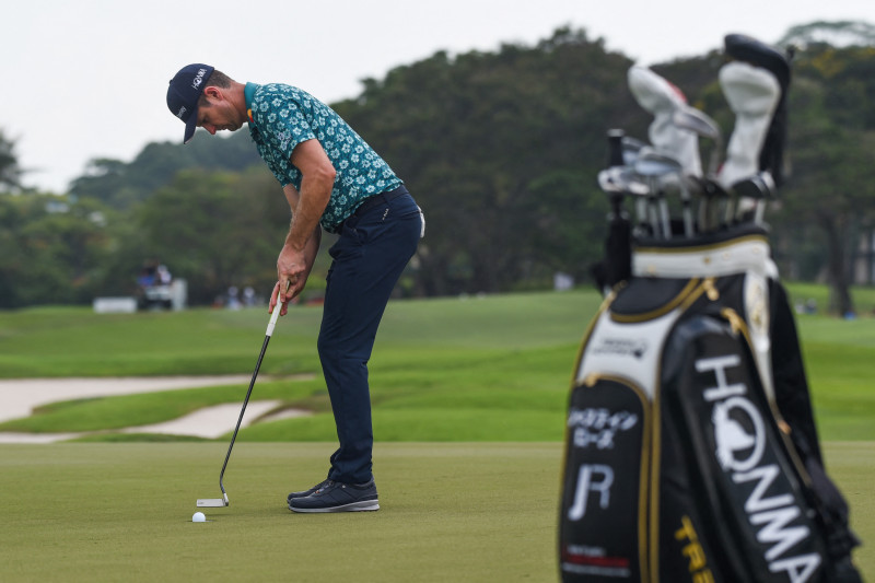 Unlikely Masters duo Zalatoris and Harman on Rose's heels