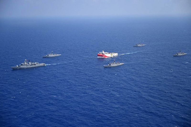 Turkey to send ship at centre of row to east Med again