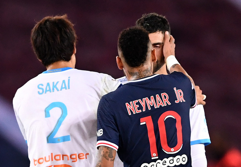 Marseille allege Neymar made racist remarks towards Japan’s Sakai