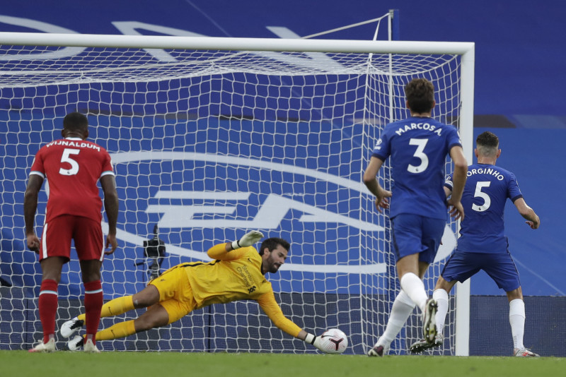 Liverpool’s Alisson shows Chelsea value of great goalkeeper