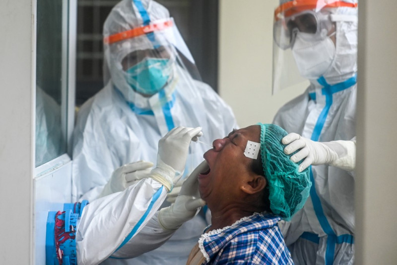 Yangon under strain as Covid-19 cases surge