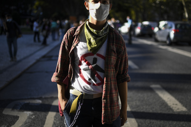 'Masks up, emissions down' as climate demos restart