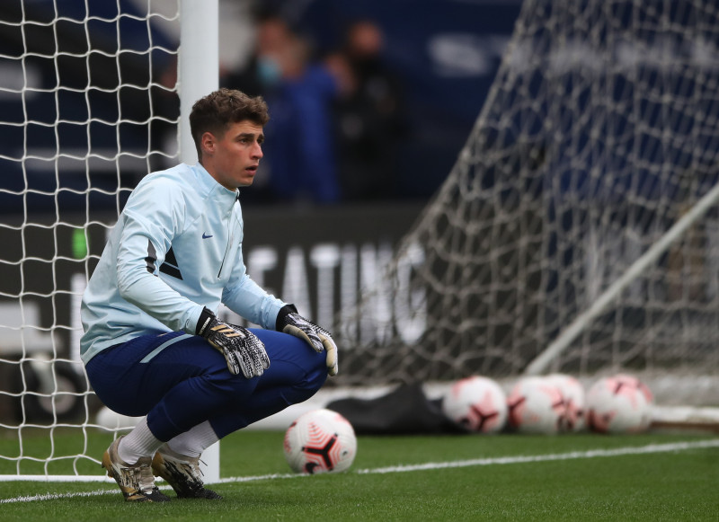 Kepa dropped as Caballero starts in goal for Chelsea