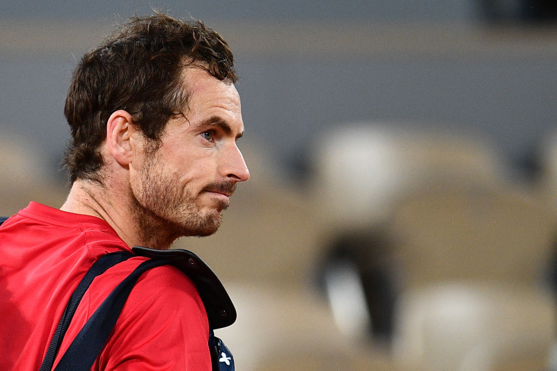 Andy Murray tests positive for coronavirus