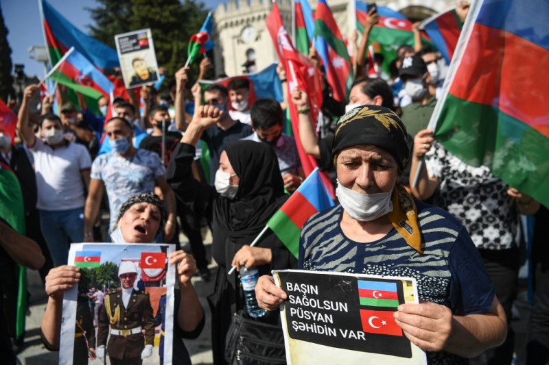 Turkey condemns Armenian 'attacks on civilians' in Azerbaijan