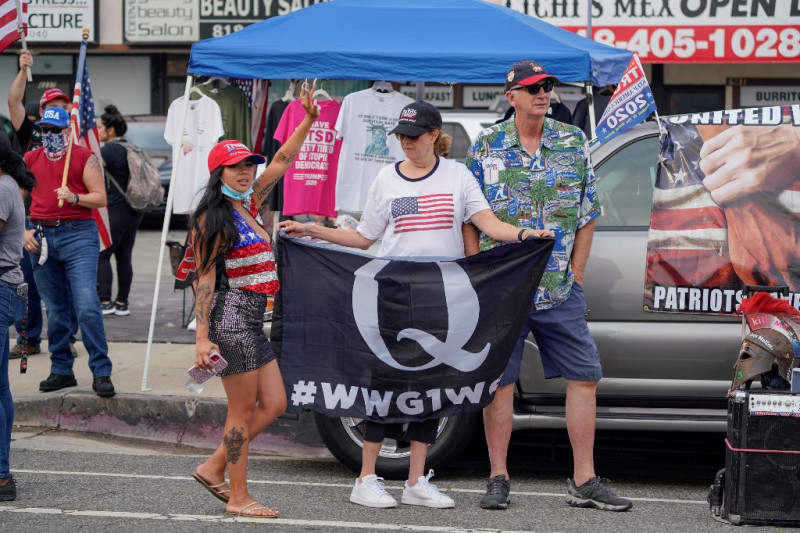 QAnon sows panic with child trafficking misinformation