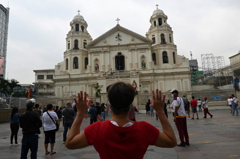 Lockdown tests religious faith in Covid-19 hit Philippines