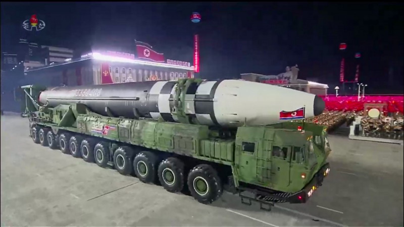 Kim throws down gauntlet with huge new ICBM