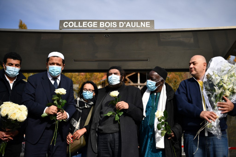 France honours beheaded teacher as Macron ramps up anti-extremism campaign