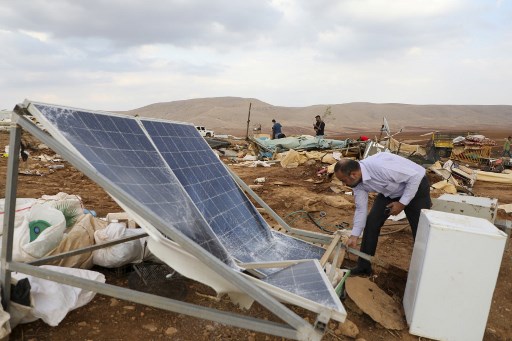 Israeli army destroys Palestinian village in Jordan Valley