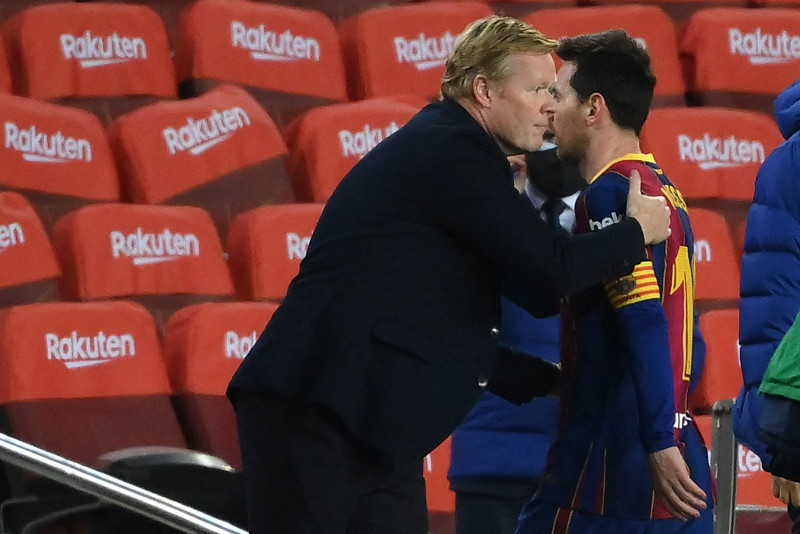 Ronald Koeman labels Lionel Messi a 'tyrant' to teammates