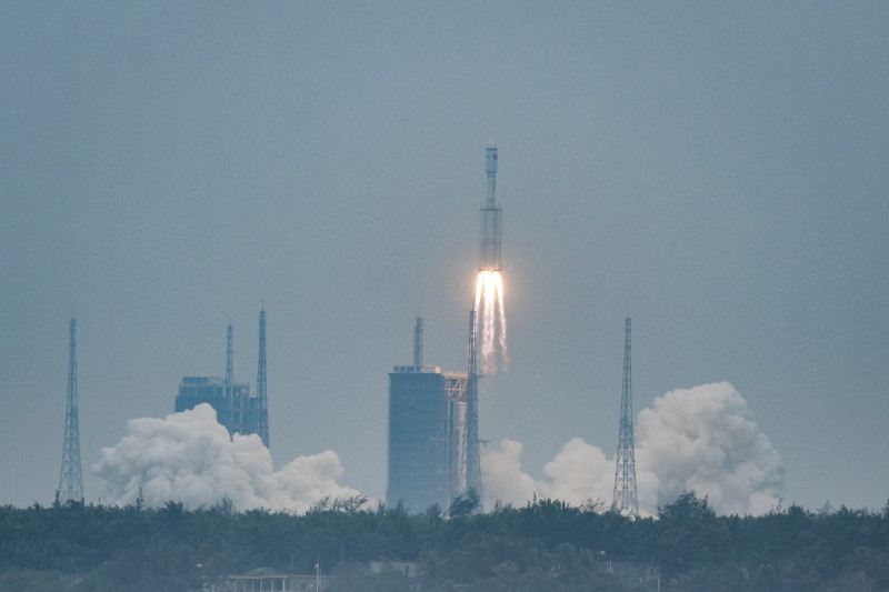 China's new Long March-8 rocket makes first flight