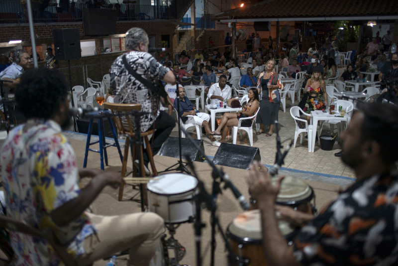 Socially distanced samba seeks to revive lost bliss in Brazil