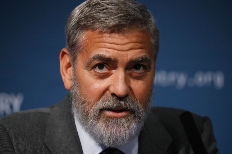 The secret to George Clooney's hair? The Flowbee