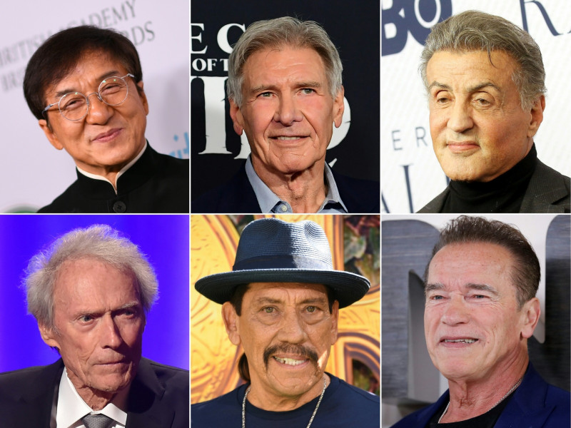 Never too old: Ageing action heroes still in action