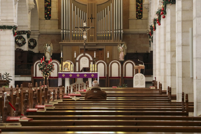 Quiet Bethlehem Christmas means 'less business, more religion'