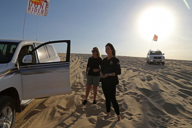 Desert off-roading final frontier for women in Qatar
