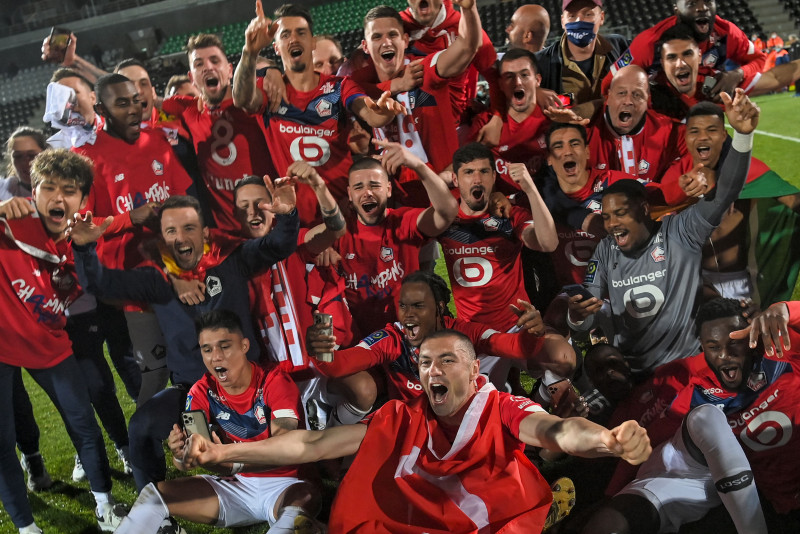 Lille win French Ligue 1 title for fourth time