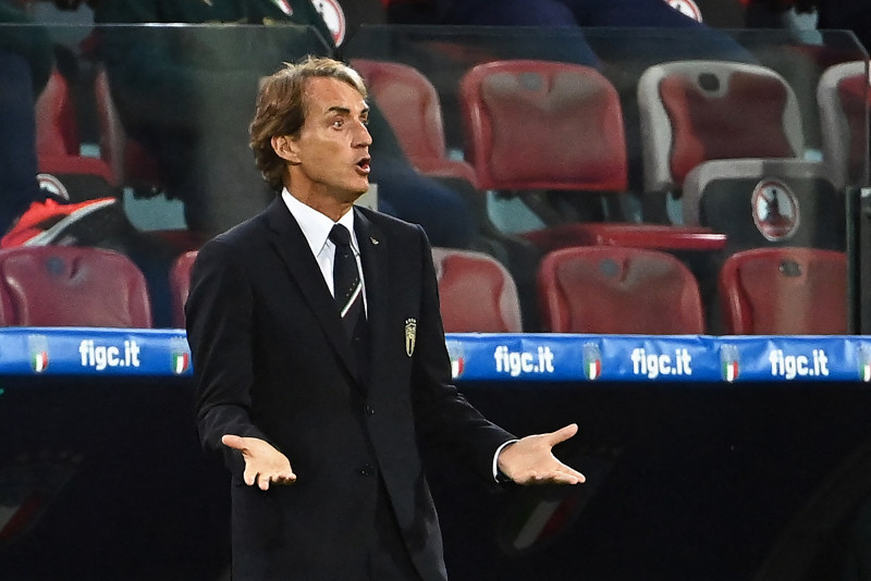 Mancini names new 28-man Italy squad as Euros approach