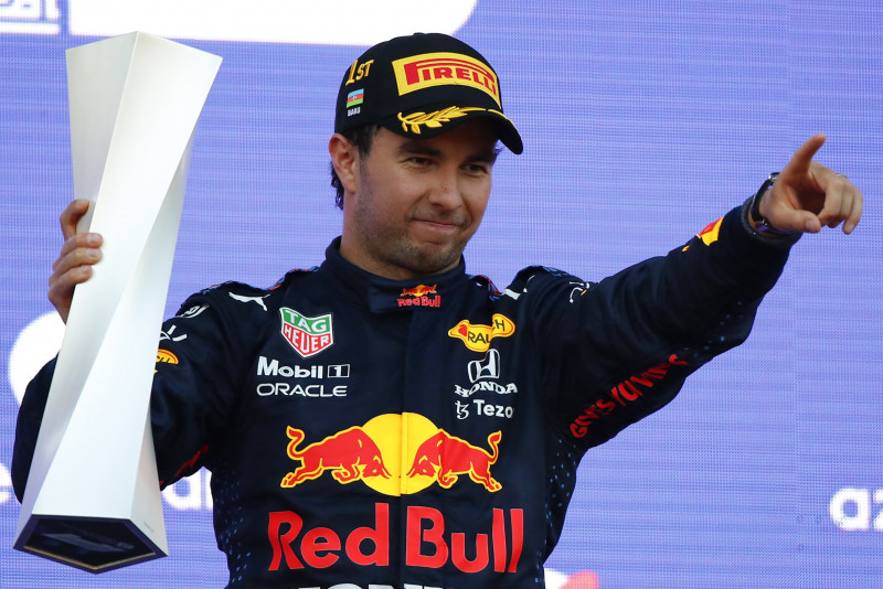 Perez wins as Verstappen, Hamilton KO'd by Baku