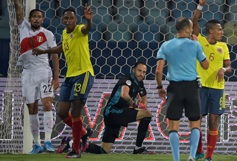 Last gasp Hernandez snatches Copa draw for Venezuela against Ecuador