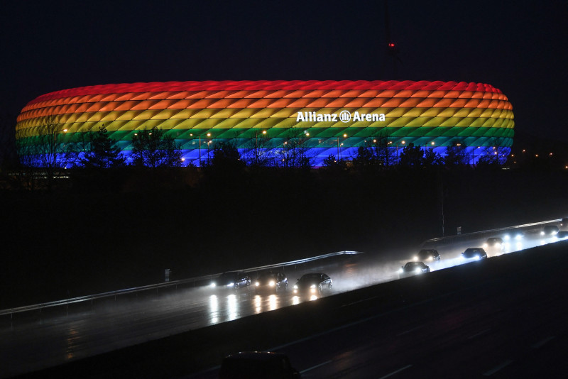 UEFA sending 'wrong signal' with rainbow stadium refusal: Germany