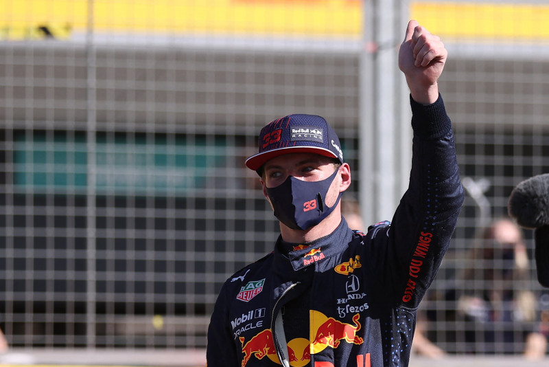 Verstappen wins first 'strange' sprint race to claim British GP pole