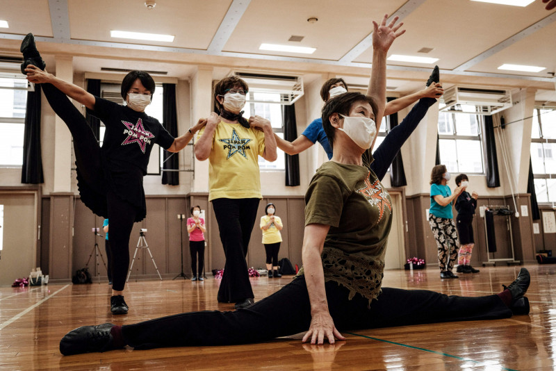 Never too old to cheer, say Tokyo’s senior cheerleaders
