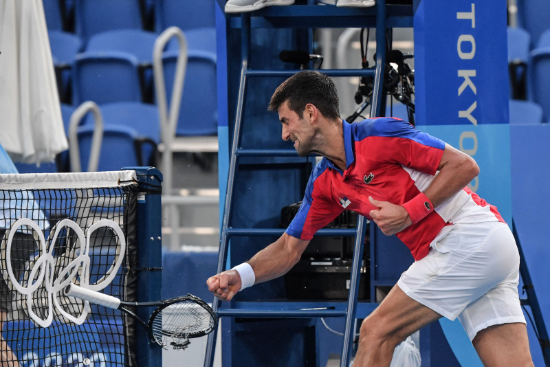 Angry Djokovic loses to Carreno Busta in Olympics bronze-medal match