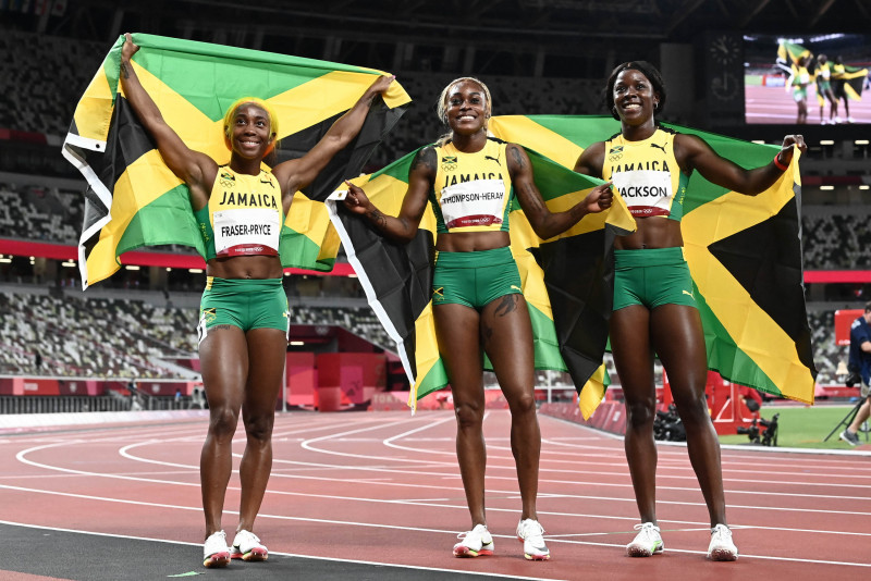 No love lost between the Jamaican sprint queens