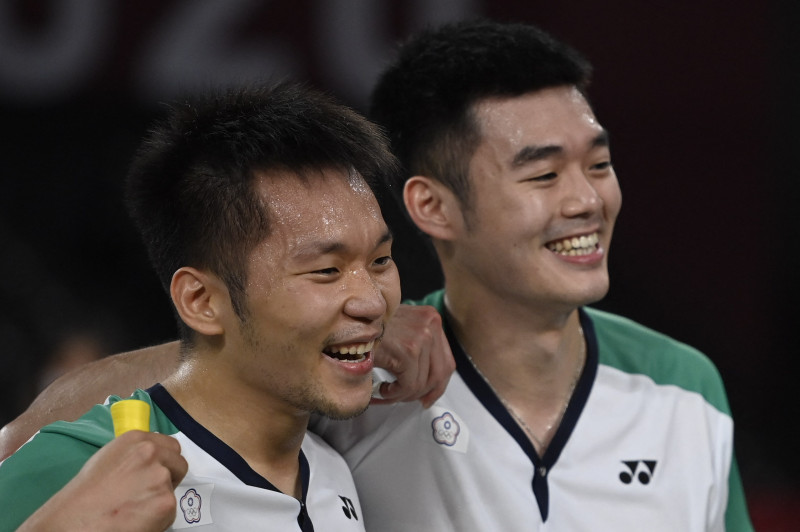 Childhood friends give Taiwan first Olympic badminton medal