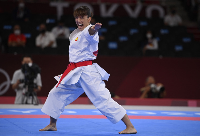 Veteran Sanchez Jaime lands karate's historic first Olympic gold