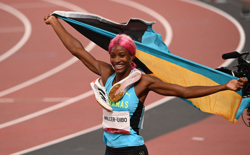 Shaunae Miller-Uibo of Bahamas wins Olympic women's 400m gold