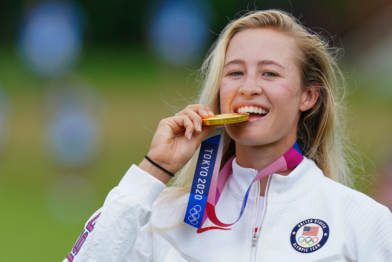 Korda completes US golf sweep with Olympics women's gold