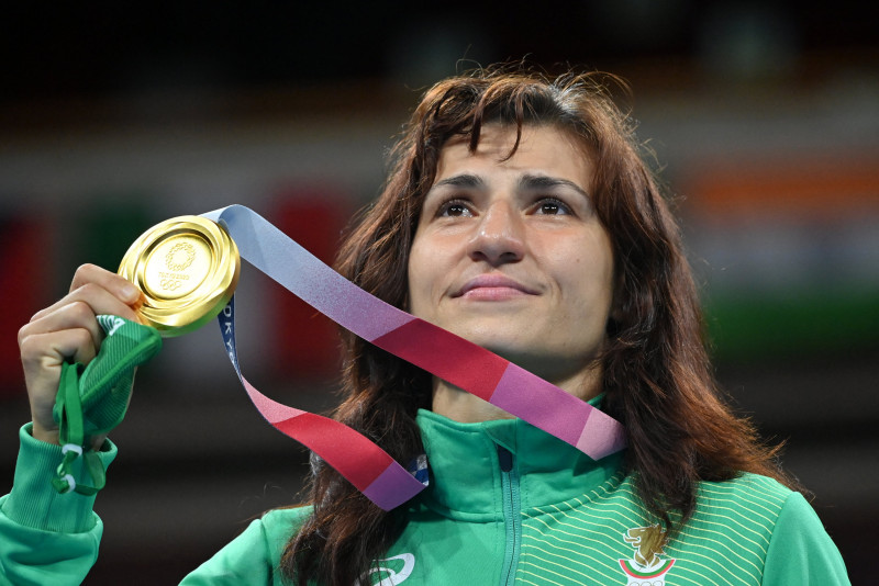 Bulgarian, Turk win landmark women's Olympic boxing golds