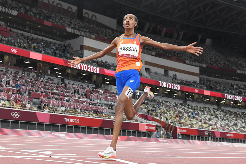 Two out of three Olympic titles for Hassan the incredible