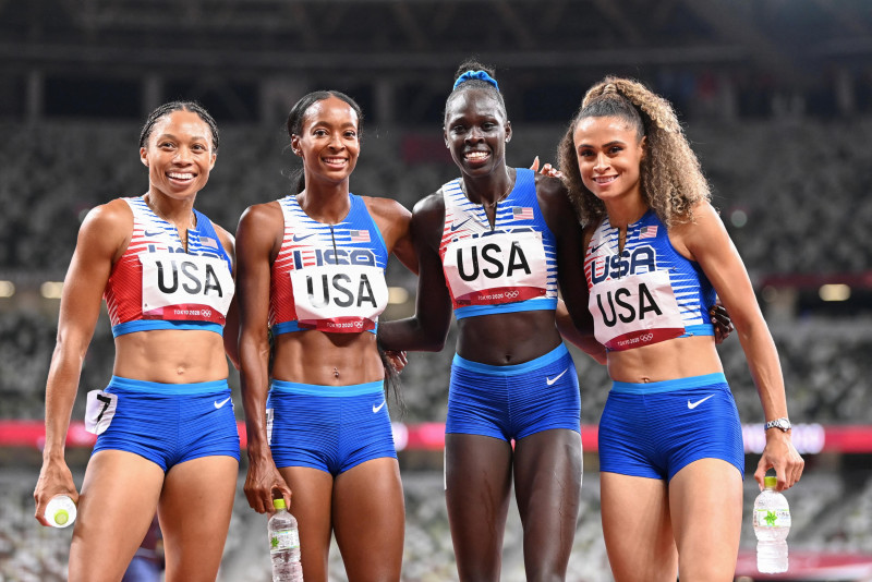 Golden Felix finale as USA storm to 4x400m Olympic victory