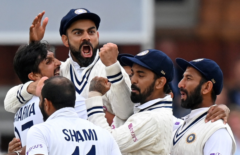 India savours 'fantastic' Lord's victory in second cricket Test match