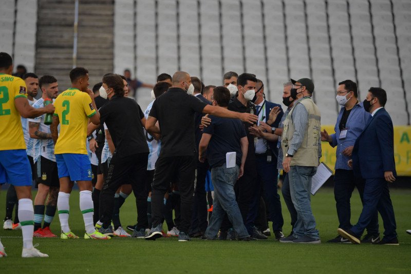 Uproar as Brazil v Argentina clash abandoned following Covid controversy       