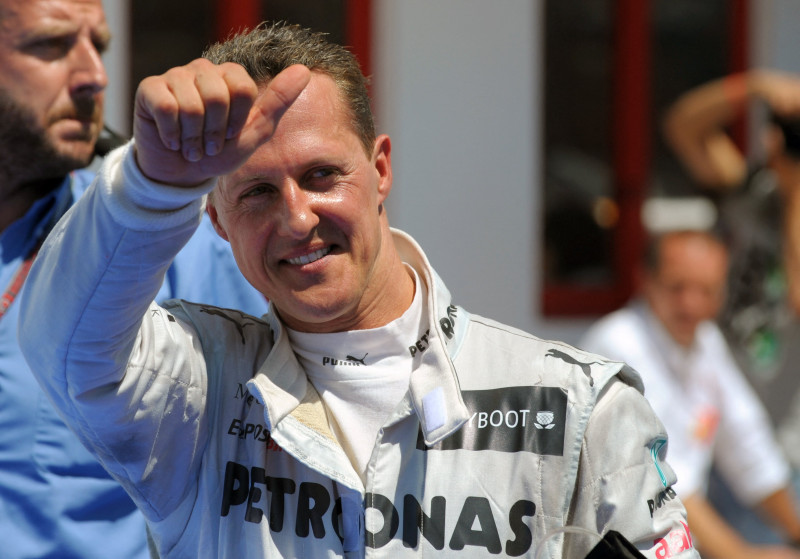 Michael Schumacher is 'different but here' says wife Corinna